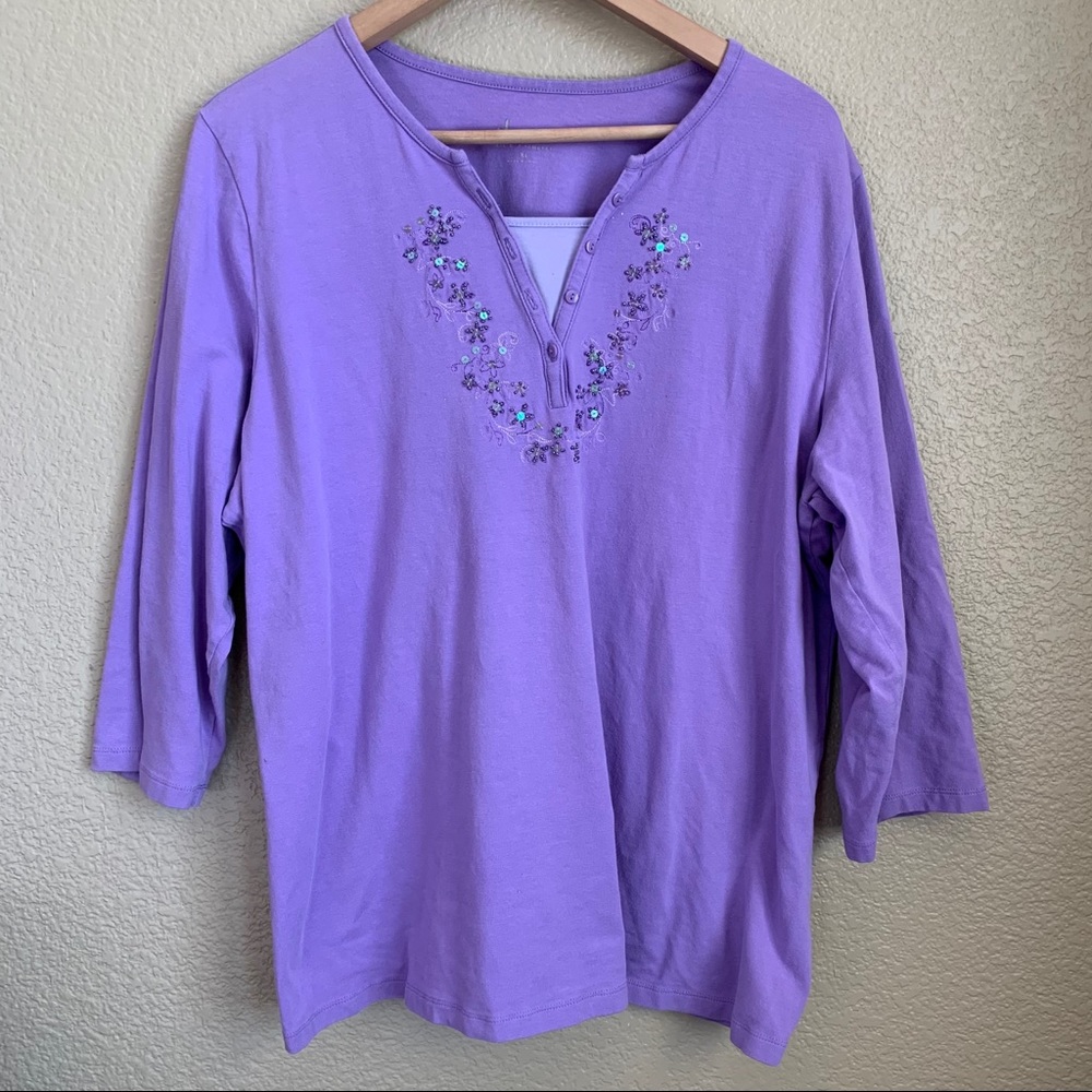 Denim & Co. 3/4 Sleeve top